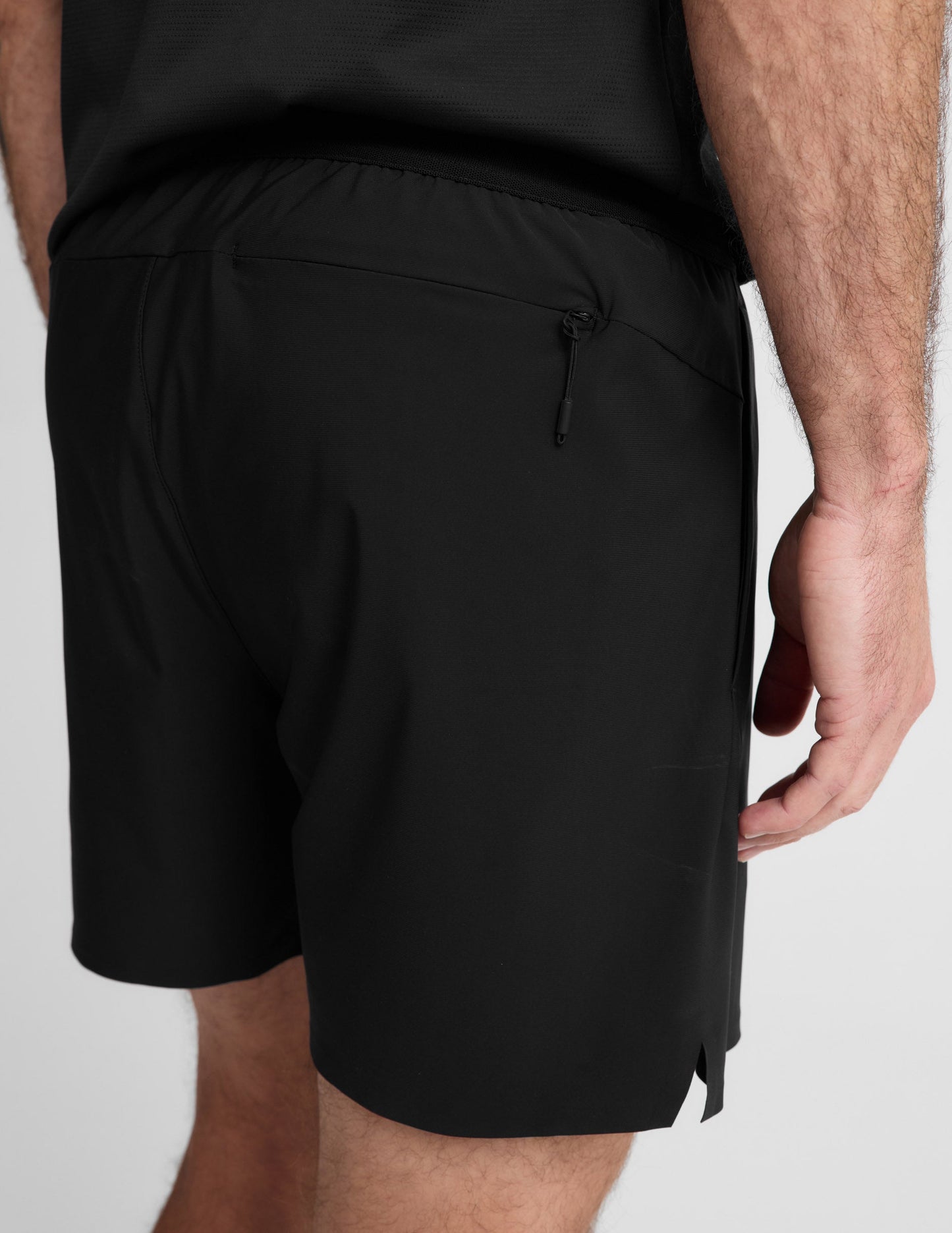 Beyond Yoga Men's Quick Dry Lined WarpLite Shorts - Black