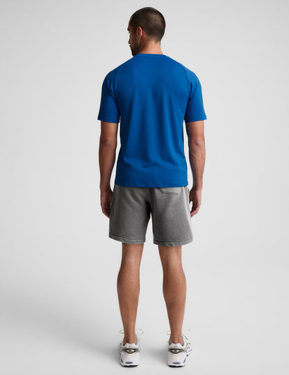 Beyond Yoga Men's Beach Terry Shorts - Washed Black Ash