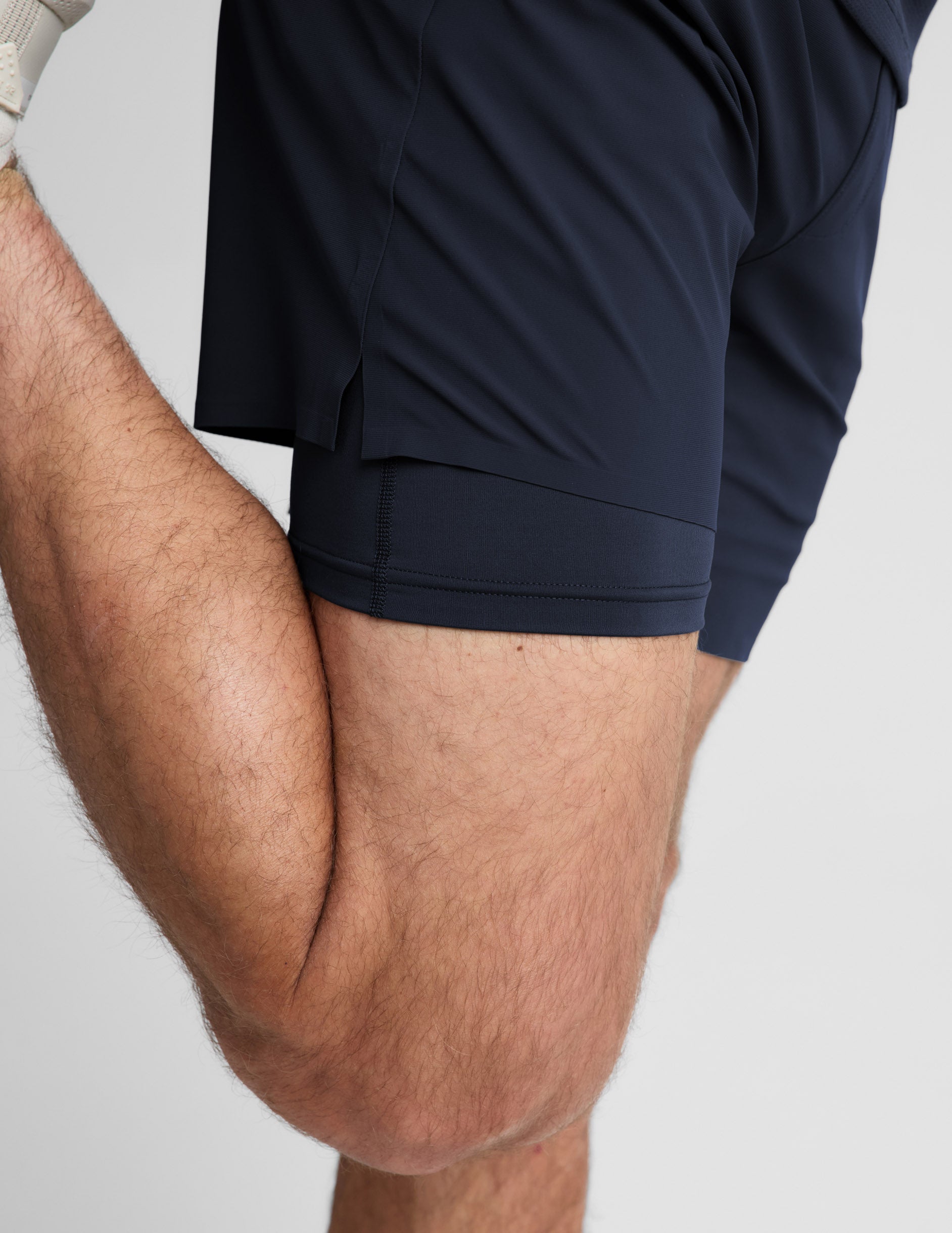 Beyond Yoga Men's Gym WarpLite Shorts - Nocturnal Navy