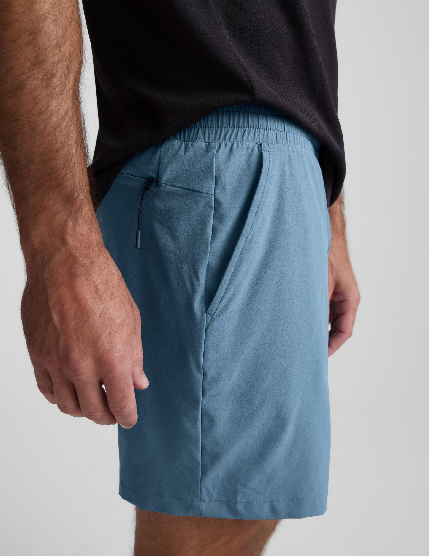 Beyond Yoga Men's Lined 7" Running Pivotal 2.0 Shorts - Harbor Blue
