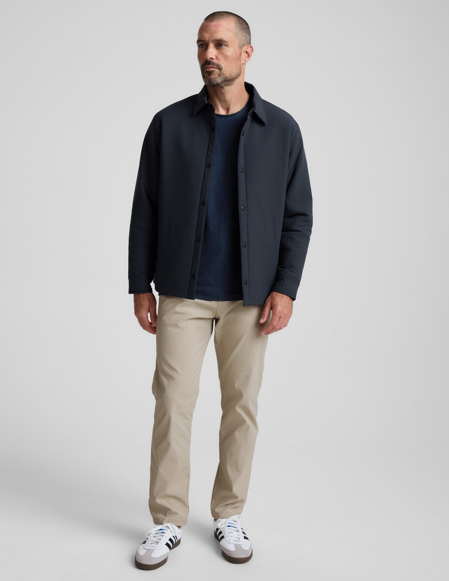 Beyond Yoga Men's Tailored Element Chino Trouser - Beige