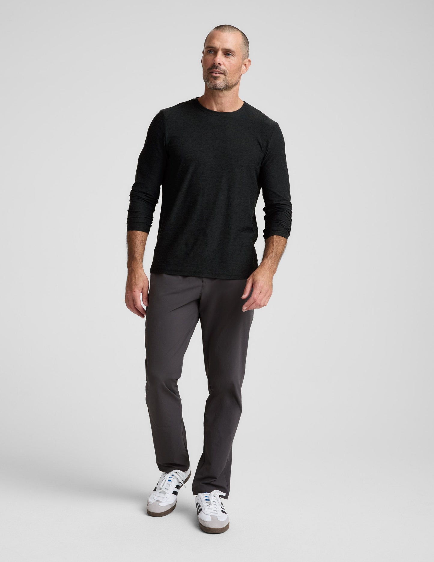 Beyond Yoga Men's Relaxed Stretch "All Terrain" Pant - Black Ash
