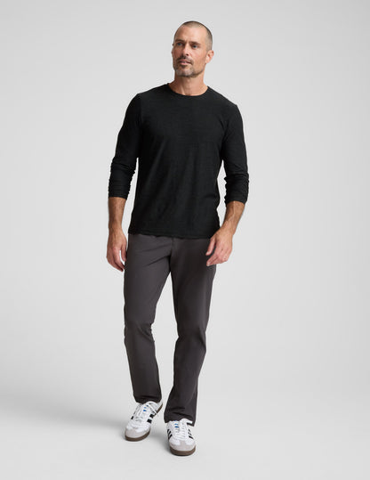 Beyond Yoga Men's Relaxed Stretch "All Terrain" Pant - Black Ash