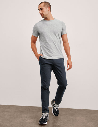 Beyond Yoga Men's Tailored Straight Leg Essential Pants - Nocturnal Navy