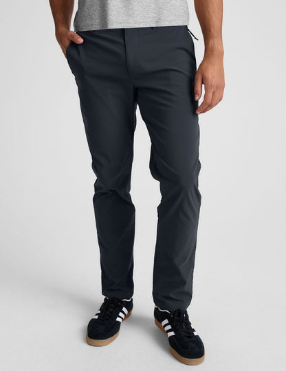 Beyond Yoga Men's Tailored Straight Leg Essential Pants - Nocturnal Navy