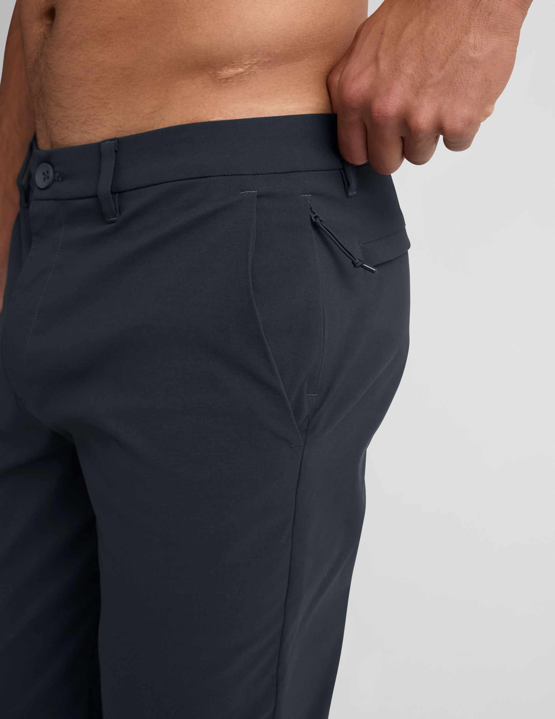 Beyond Yoga Men's Tailored Straight Leg Essential Pants - Nocturnal Navy