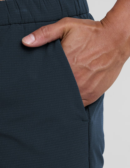 Beyond Yoga Men's Relaxed Straight Leg Dynamic Pants - Nocturnal Navy