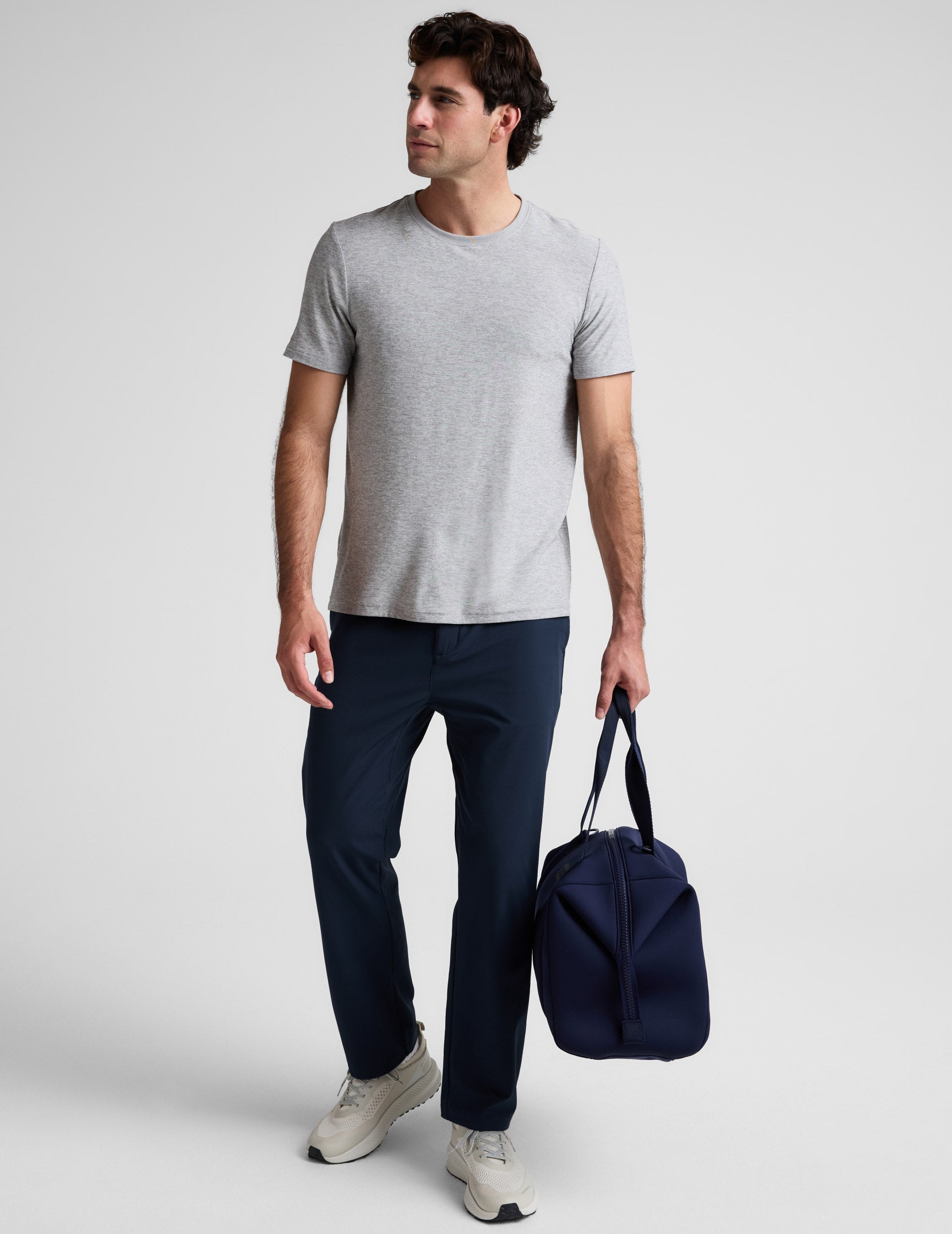 Beyond Yoga Men's Relaxed Straight Leg Dynamic Pants - Nocturnal Navy