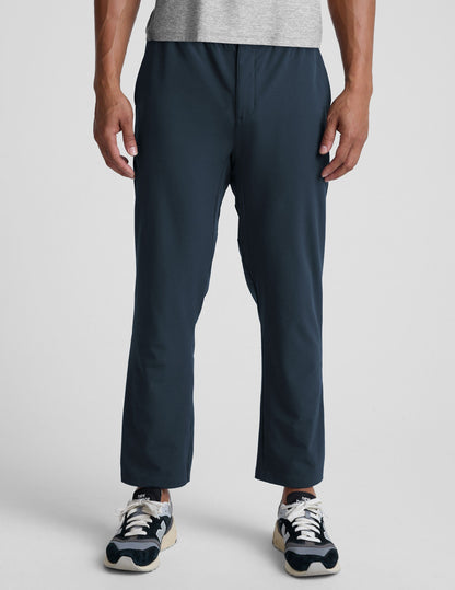 Beyond Yoga Men's Relaxed Straight Leg Dynamic Pants - Nocturnal Navy
