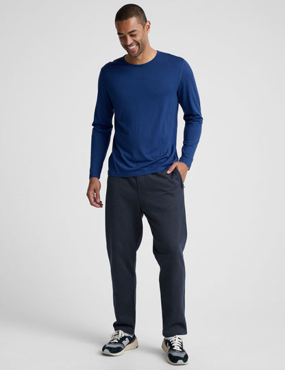 Beyond Yoga LuxeFleece Men's Straight Leg Pants - Nocturnal Navy
