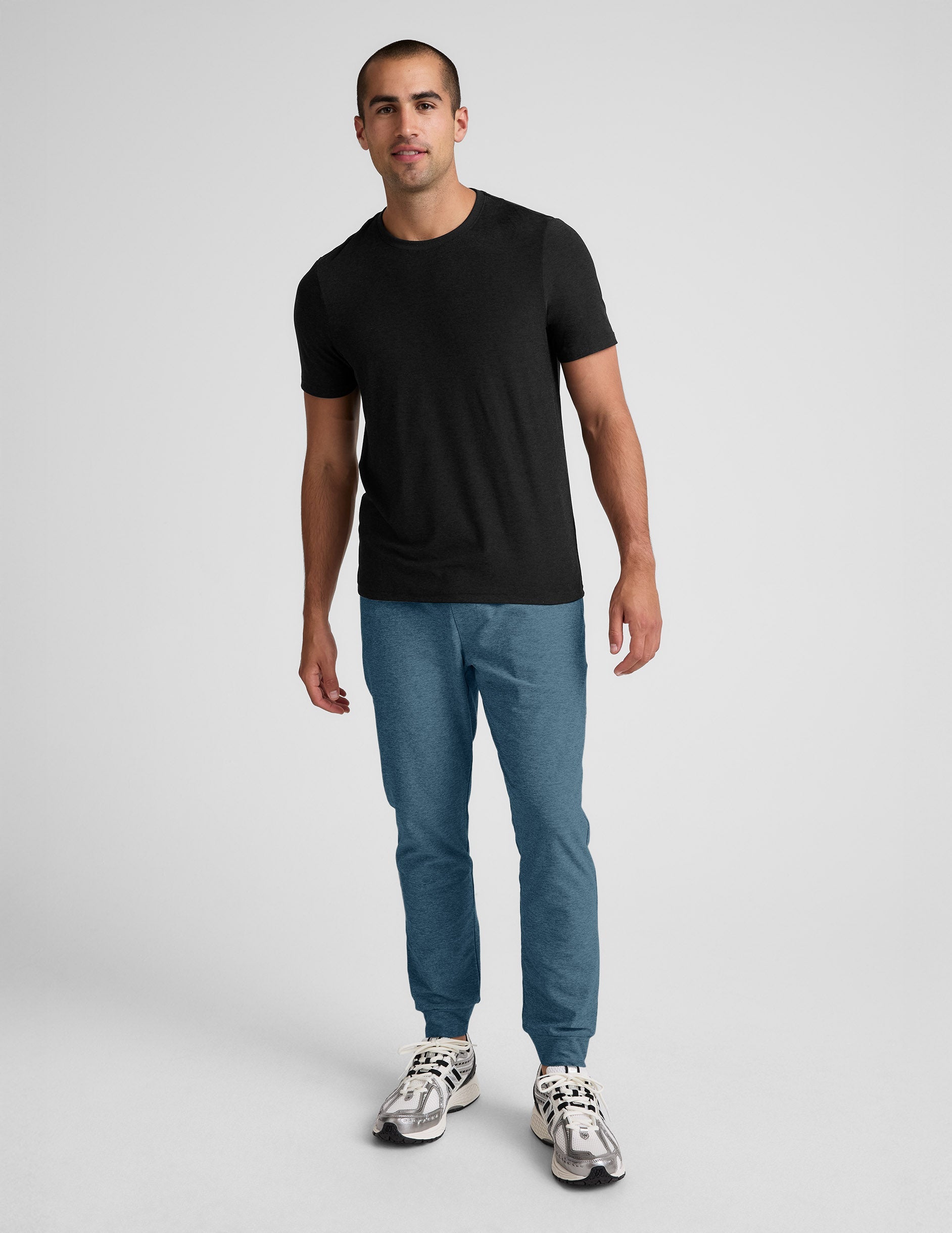 Beyond Yoga Men's Spacedye Freefit Jogger - Vintage Denim
