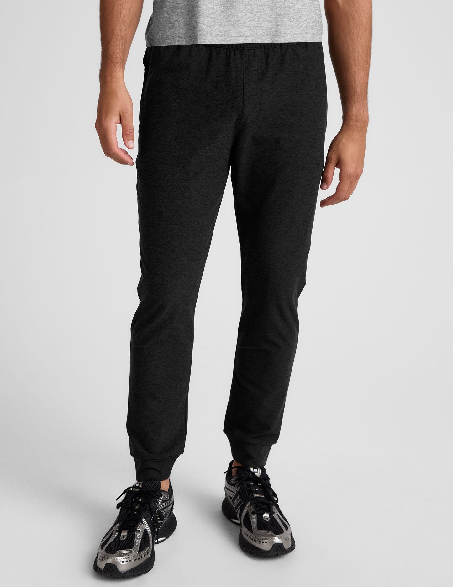 Beyond Yoga Men's Slim Fit Spacedye Jogger - Darkest Night