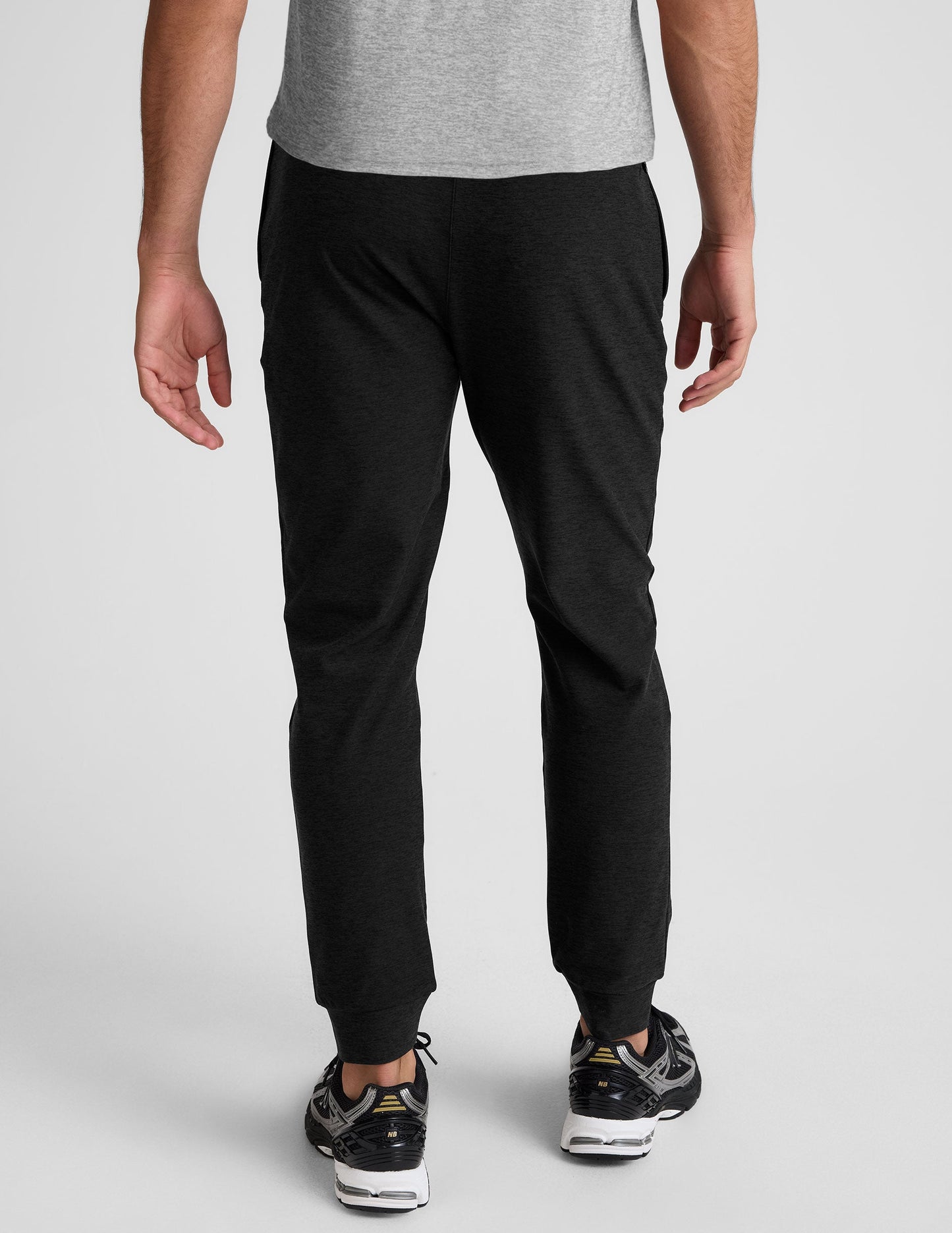 Beyond Yoga Men's Slim Fit Spacedye Jogger - Darkest Night