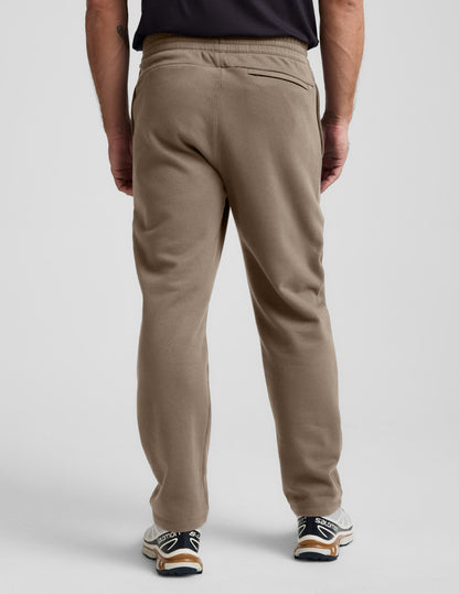 Beyond Yoga Men's Straight Leg LuxeFleece Pants - Mushroom