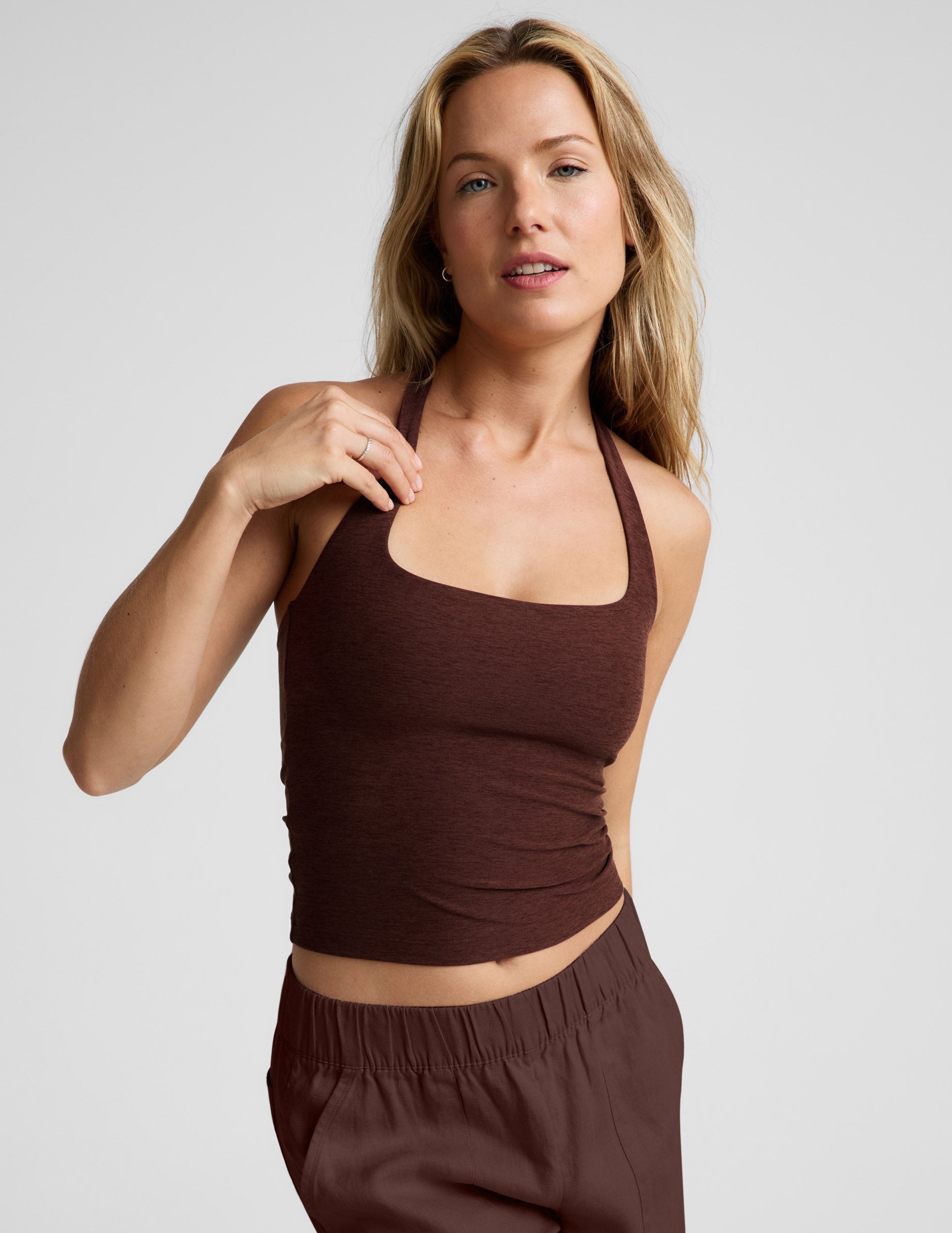Beyond Yoga Spacedye Square Halter Tank