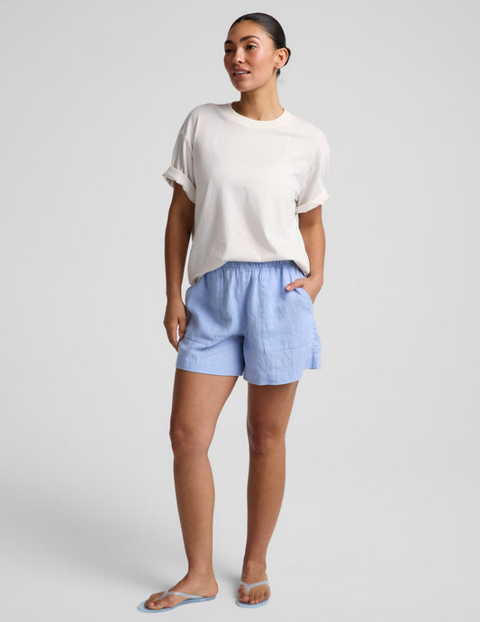 Beyond Yoga Women's SoftWash Shorts - Pastel Periwinkle