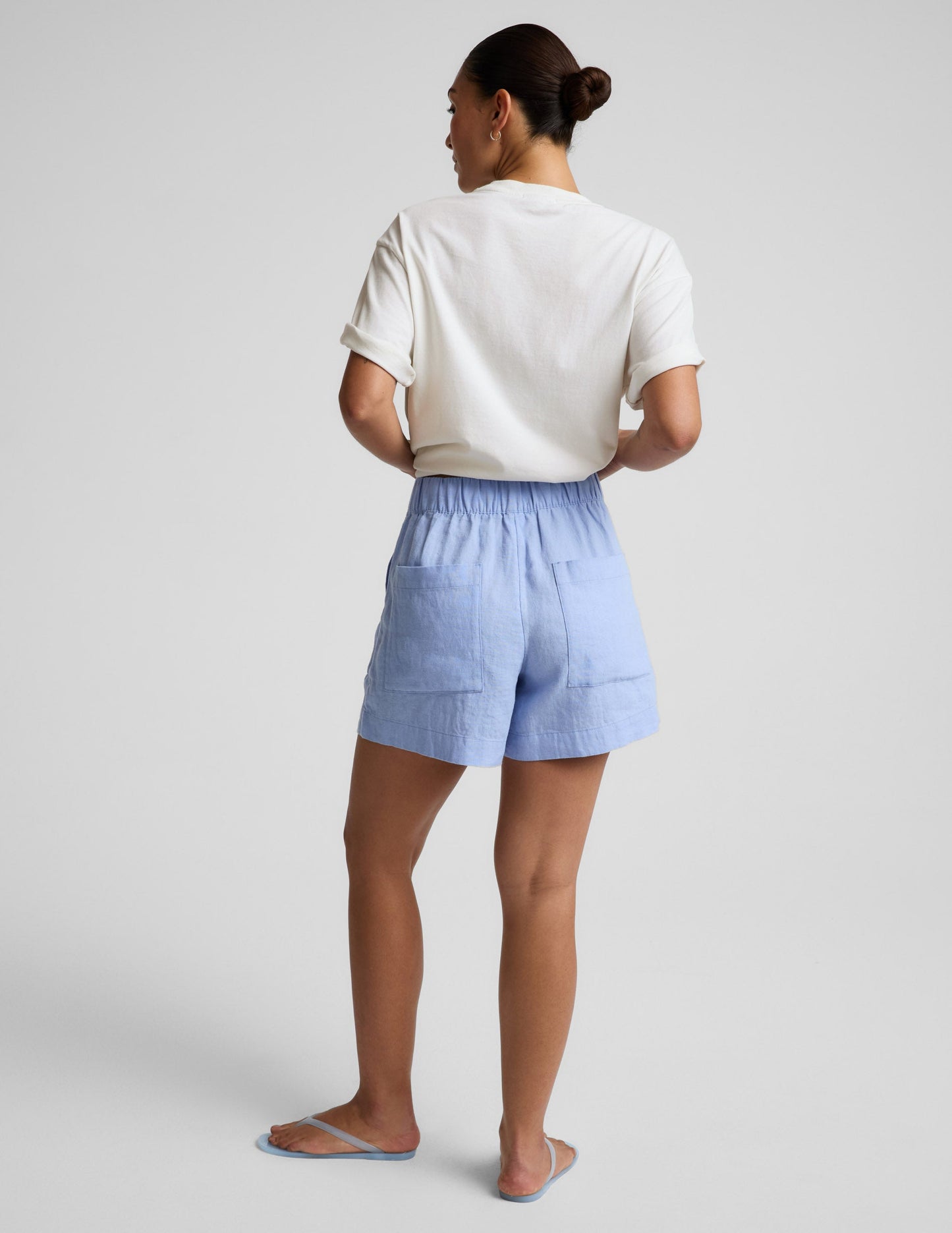 Beyond Yoga Women's SoftWash Shorts - Pastel Periwinkle