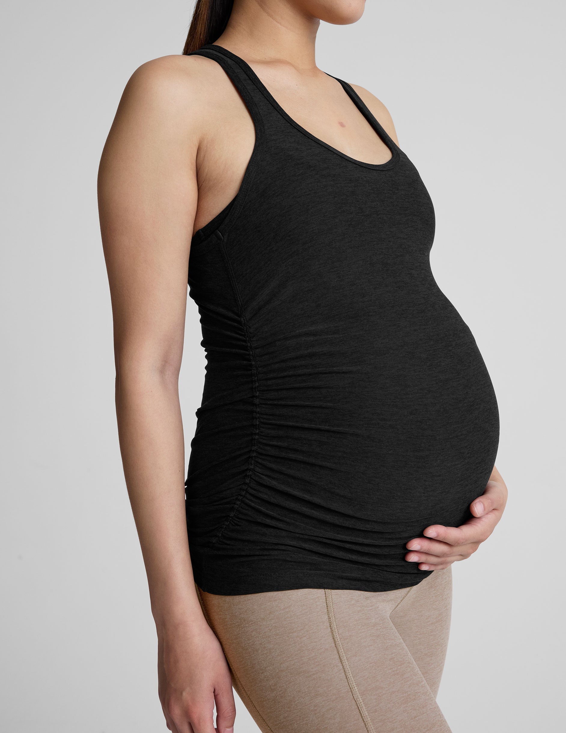 Beyond Yoga Featherweight Let it Grow Racerback Maternity Tank