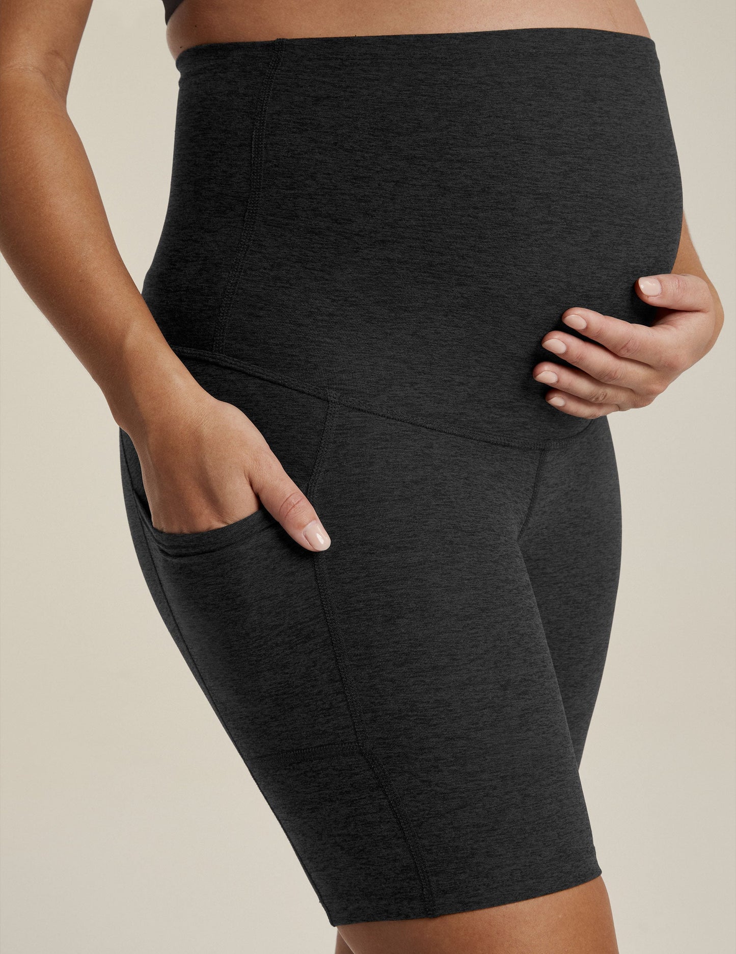 Beyond Yoga Women's Bike Spacedye Shorts - Darkest Night