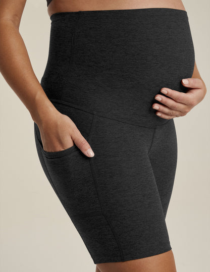 Beyond Yoga Women's Bike Spacedye Shorts - Darkest Night