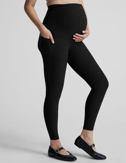 Beyond Yoga Spacedye Love the Bump Maternity Pocket Midi Legging
