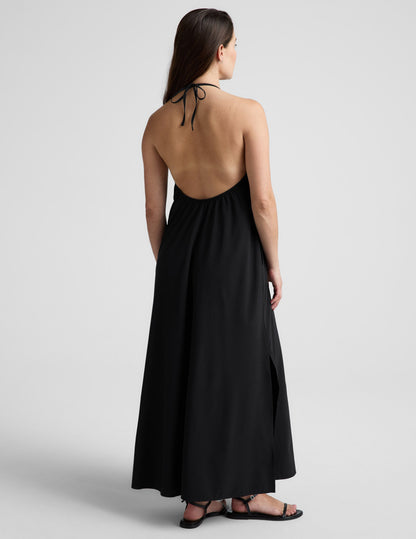 Beyond Yoga Go With The Flow Halter Dress