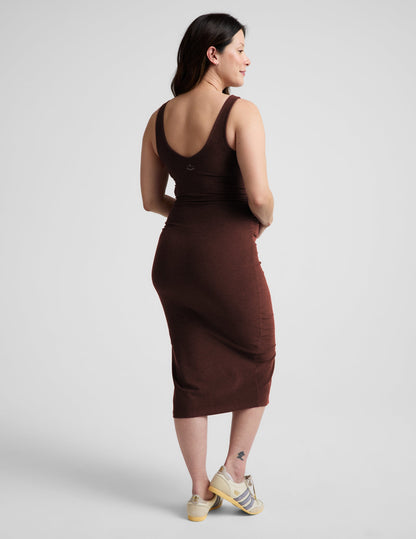 Beyond Yoga Spacedye Inspire Maternity Midi Dress