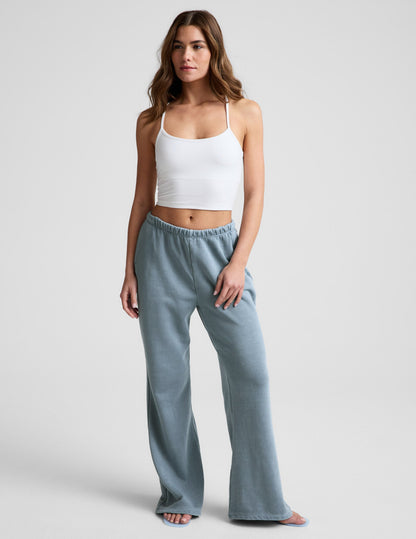 Beyond Yoga Fade Out Mid-Rise Drawstring Sweatpant - Ice Blue