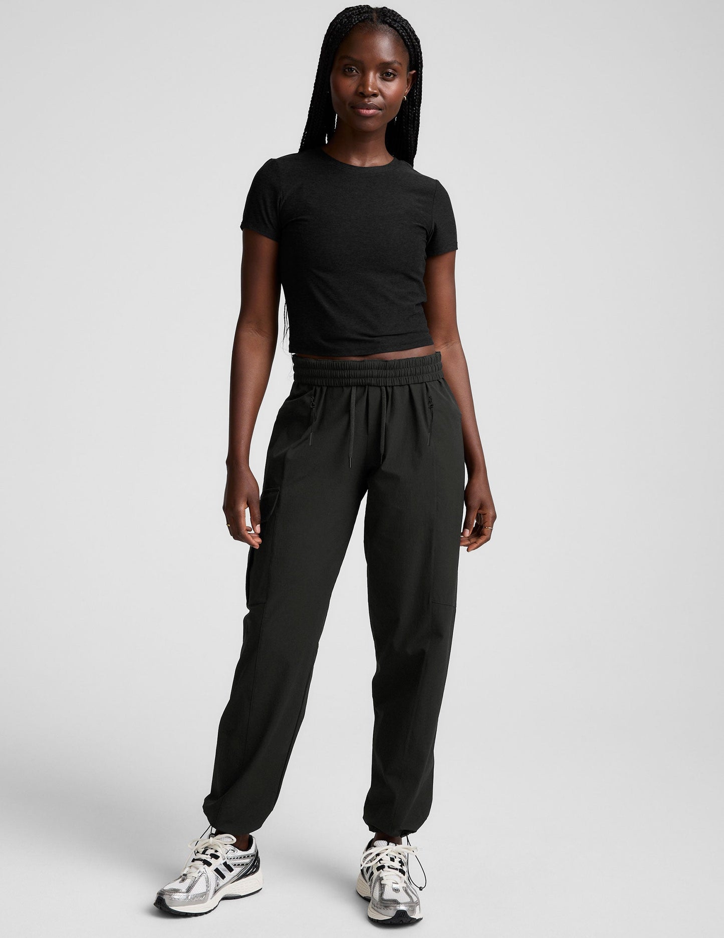 Beyond Yoga Women's Relaxed Fit Cargo Pants - Black