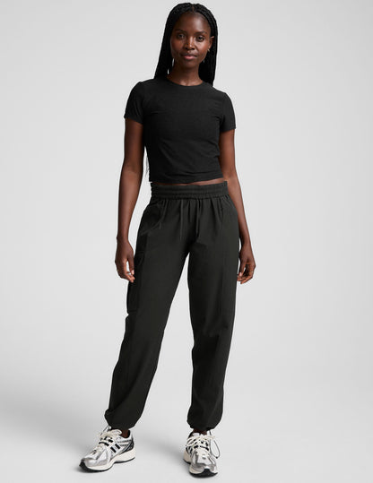 Beyond Yoga Women's Relaxed Fit Cargo Pants - Black