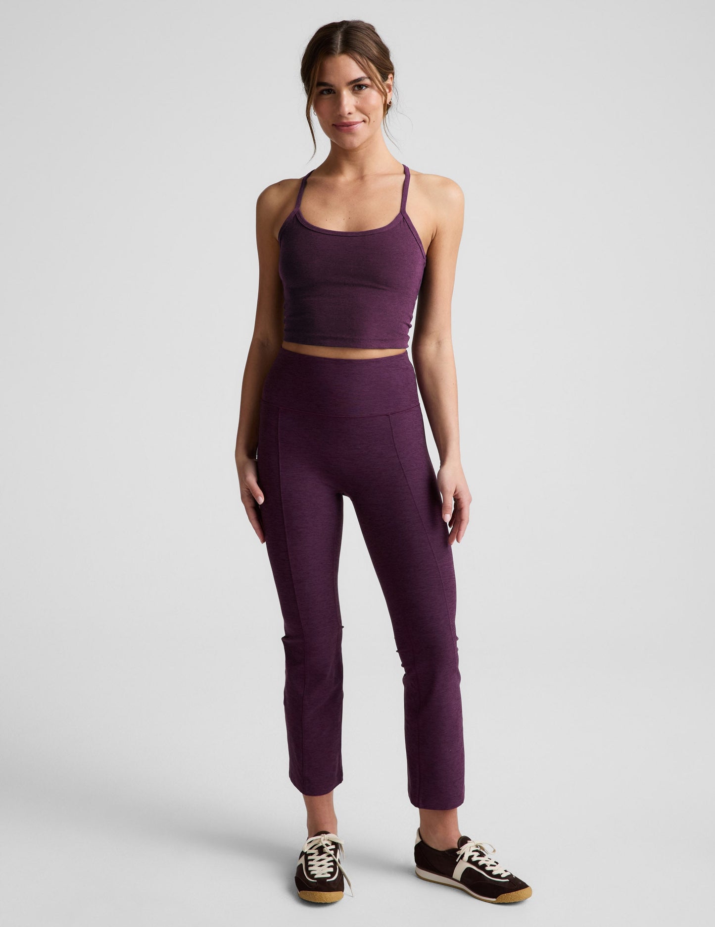 Beyond Yoga Women's Spacedye Pants - Brilliant Blackberry