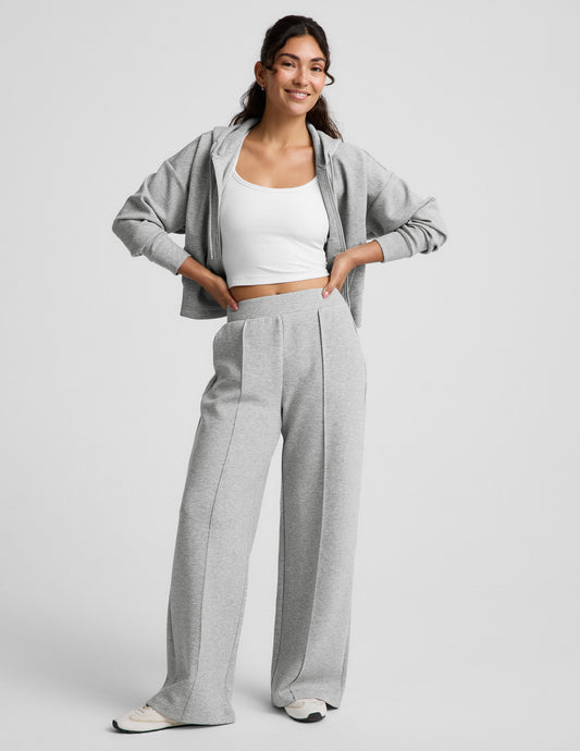 Beyond Yoga Women's 31" SoftSpring Pants - Heather Gray