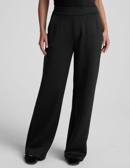Beyond Yoga Wide Leg Elastic Waist In The Flow Pant - Black