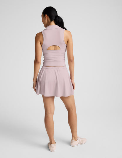 Beyond Yoga Drawcord Mini Tennis Skirt Sport Active - Blush Pink