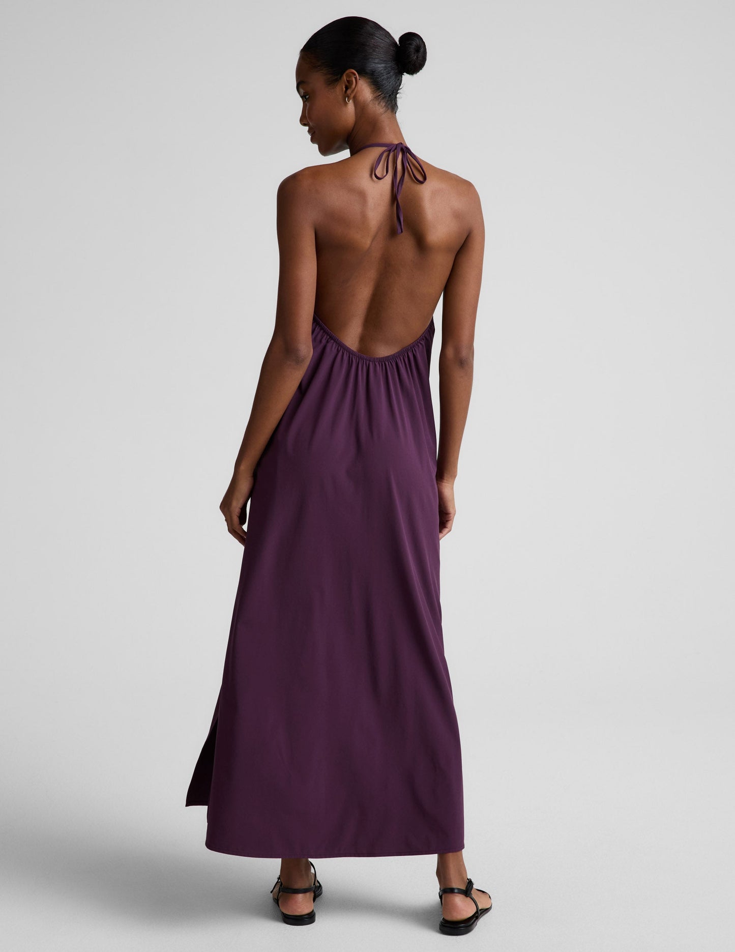 Beyond Yoga Go With The Flow Halter Dress