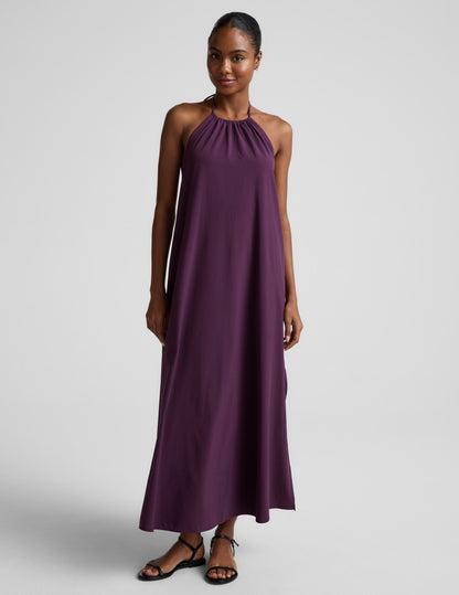 Beyond Yoga Go With The Flow Halter Dress