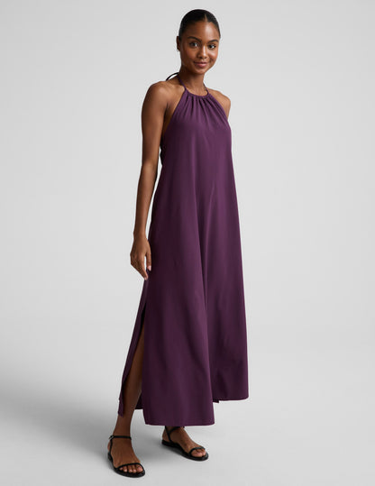 Beyond Yoga Go With The Flow Halter Dress