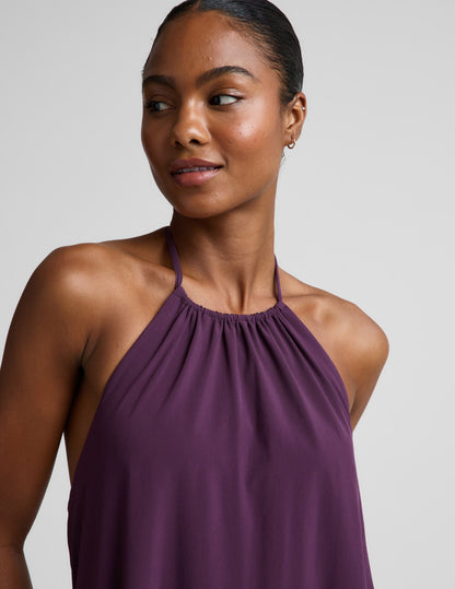 Beyond Yoga Go With The Flow Halter Dress