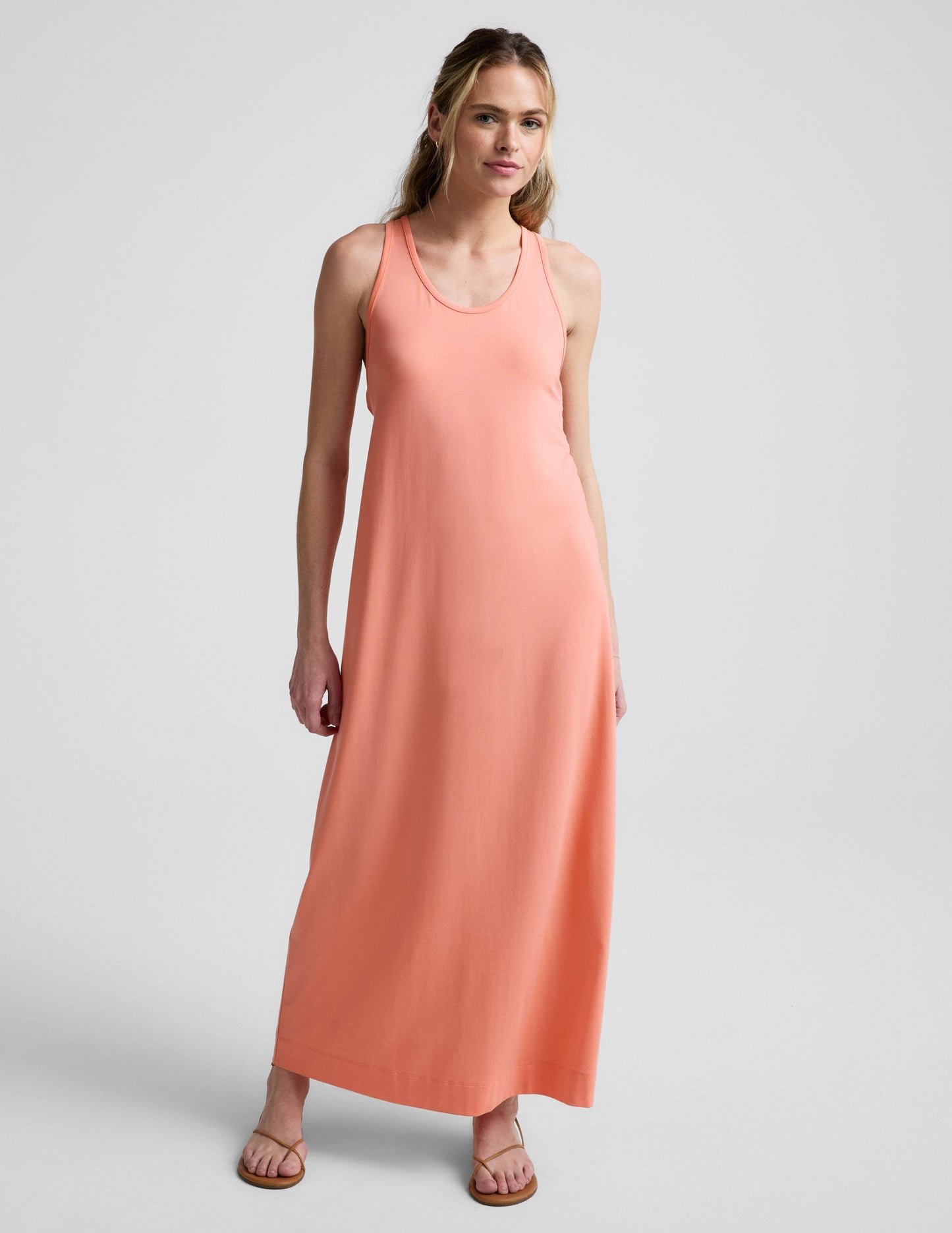 Beyond Yoga A Cut Above Racerback Maxi Dress