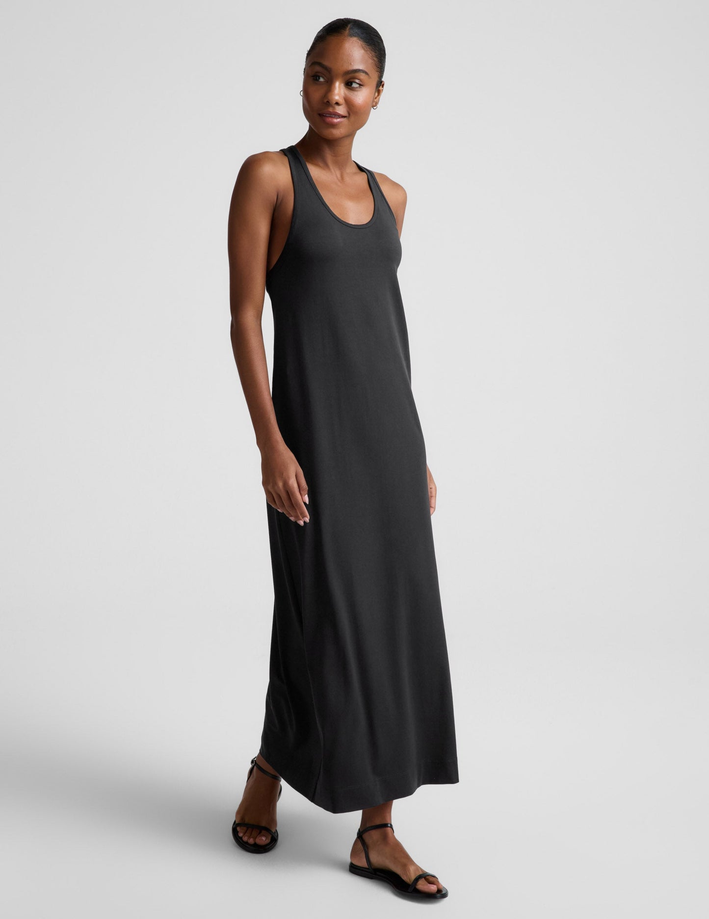 Beyond Yoga A Cut Above Racerback Maxi Dress