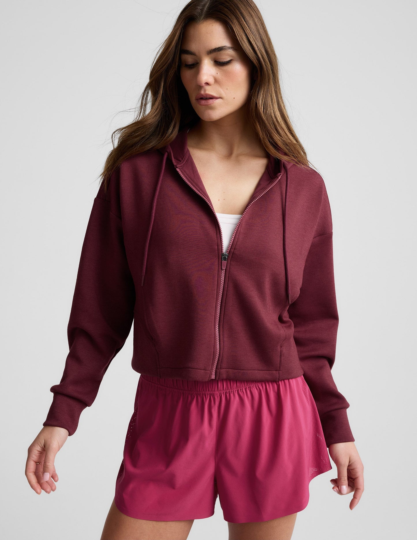 Beyond Yoga SoftSpring Full Zip Hooded Jacket