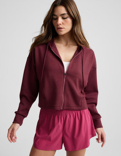 Beyond Yoga SoftSpring Full Zip Hooded Jacket