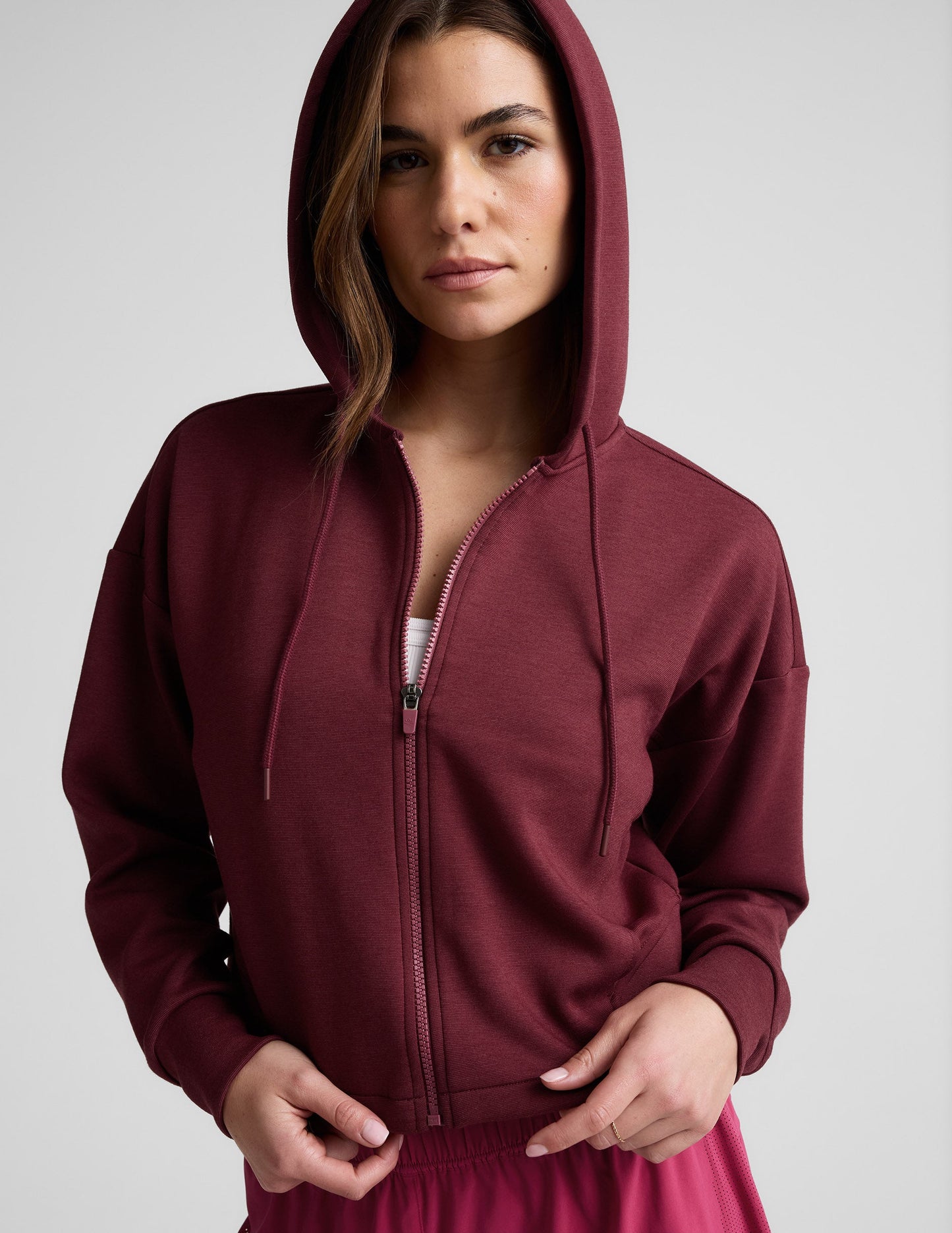Beyond Yoga SoftSpring Full Zip Hooded Jacket