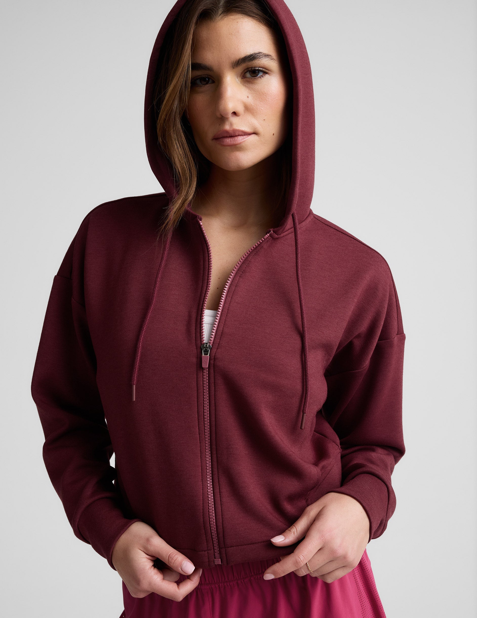 Beyond Yoga SoftSpring Full Zip Hooded Jacket