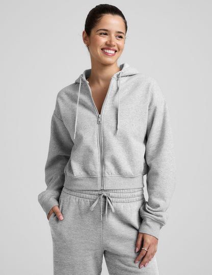 Beyond Yoga LuxeFleece Zip Up Hoodie