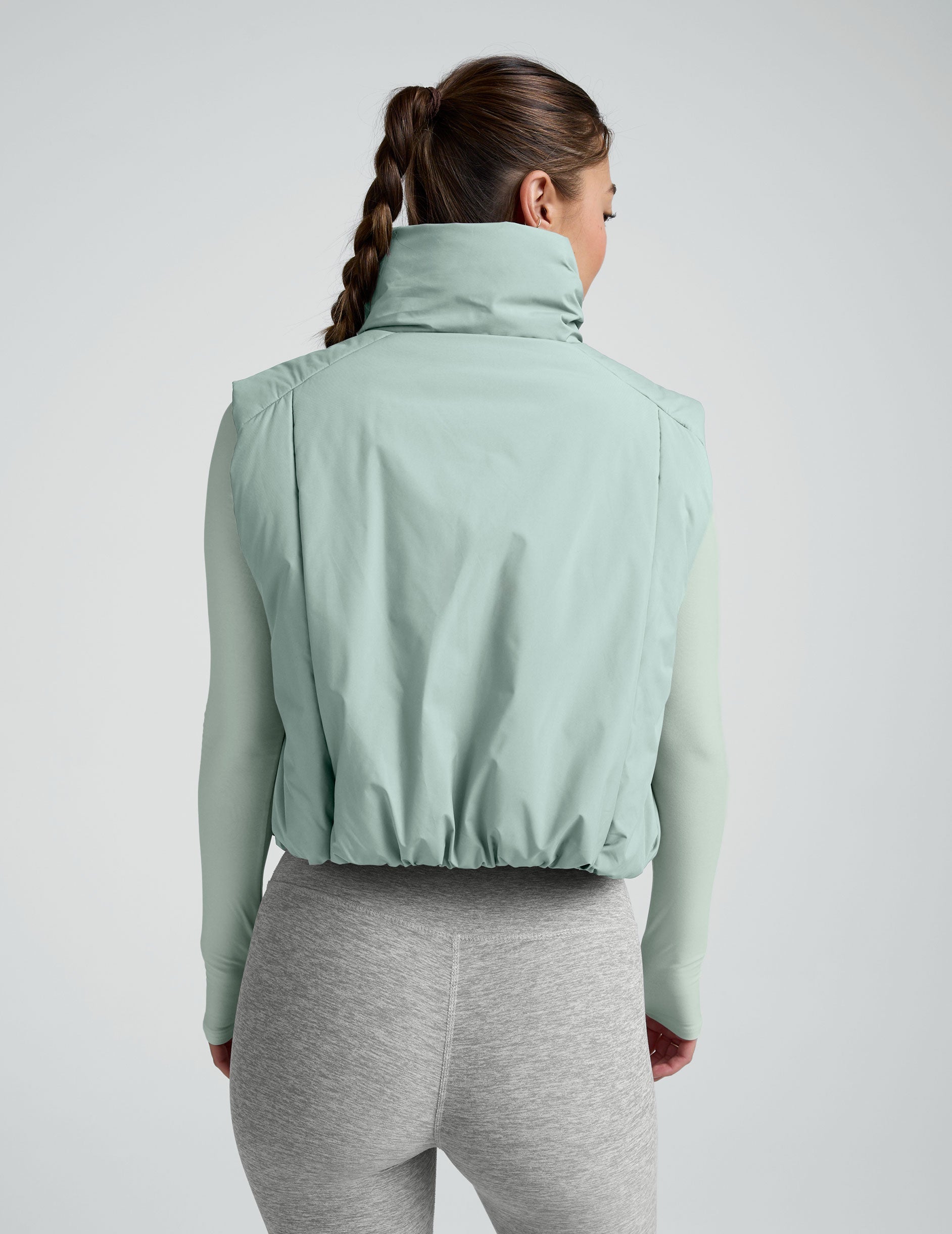 Beyond Yoga Warm Up Puffer Vest