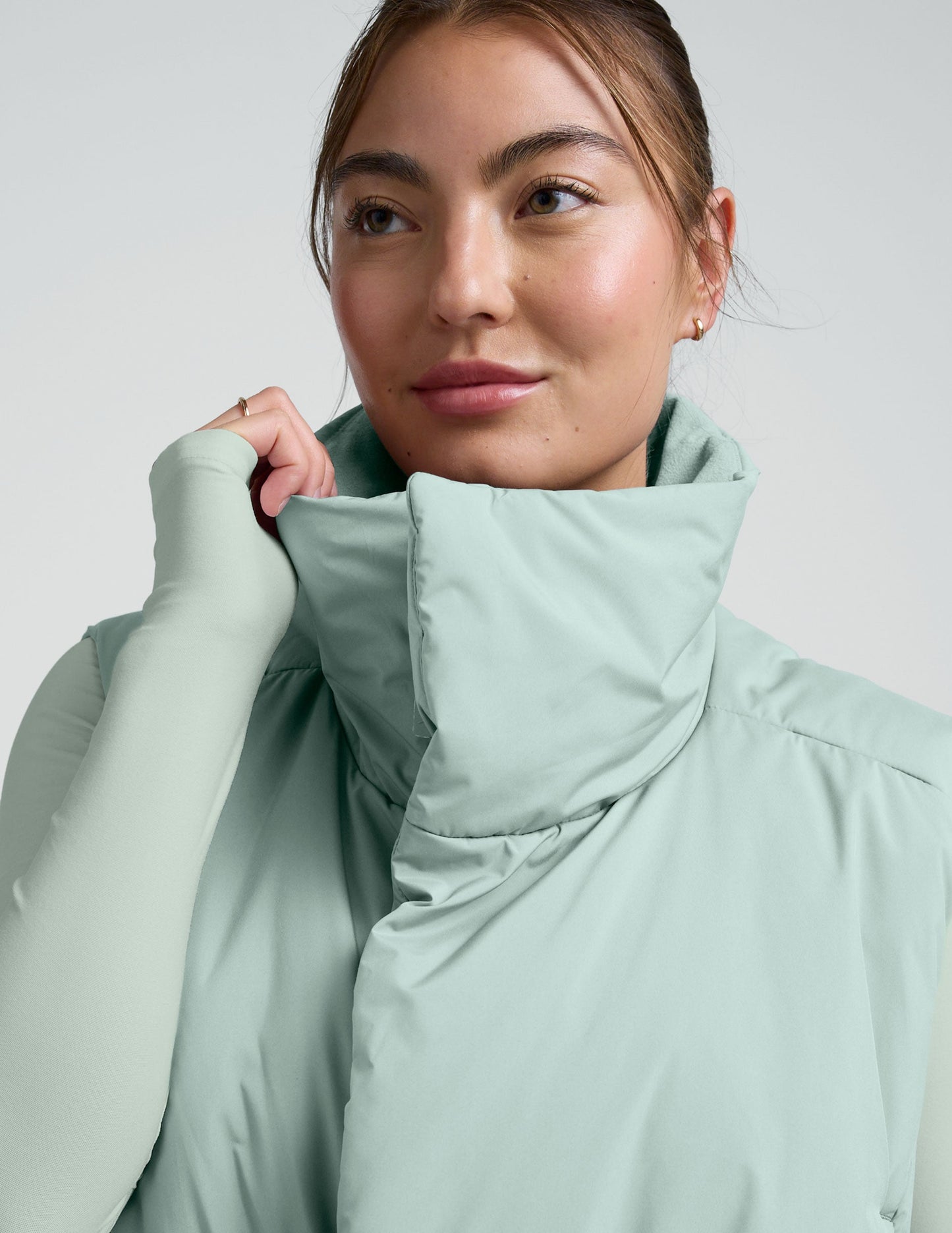 Beyond Yoga Warm Up Puffer Vest