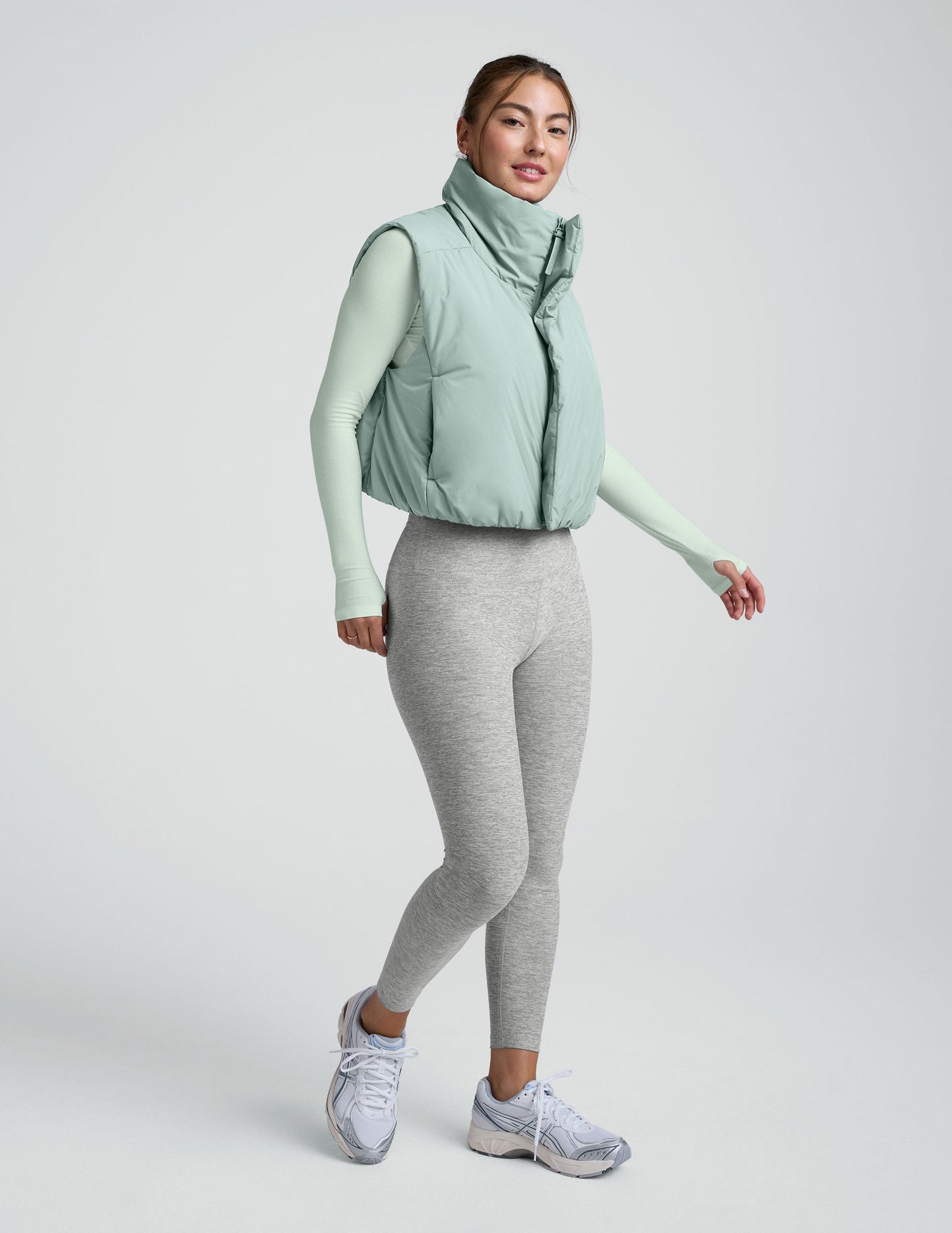 Beyond Yoga Warm Up Puffer Vest