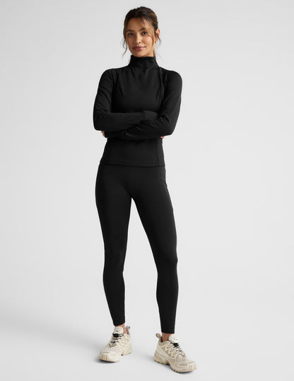 Beyond Yoga Pacer Fleece-Backed 1/4 Zip Pullover
