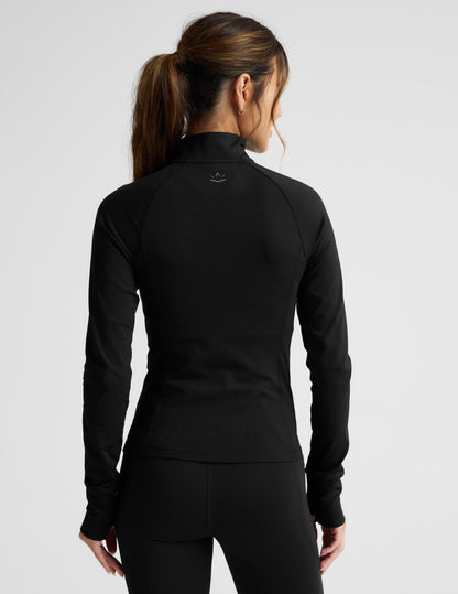 Beyond Yoga Pacer Fleece-Backed 1/4 Zip Pullover